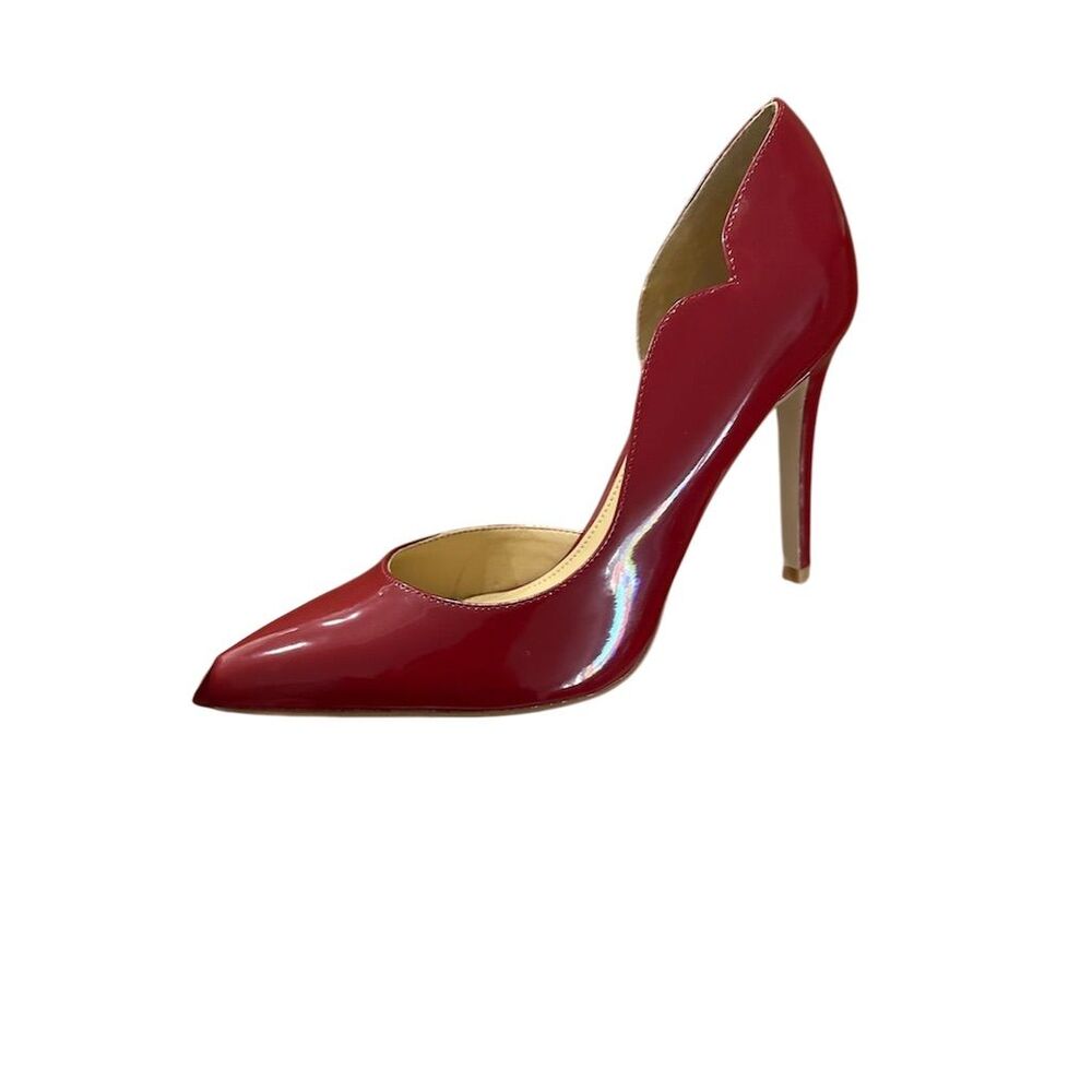 Guess Women's Calidi Pointed Toe Pumps Red Stiletto Heels Size 8